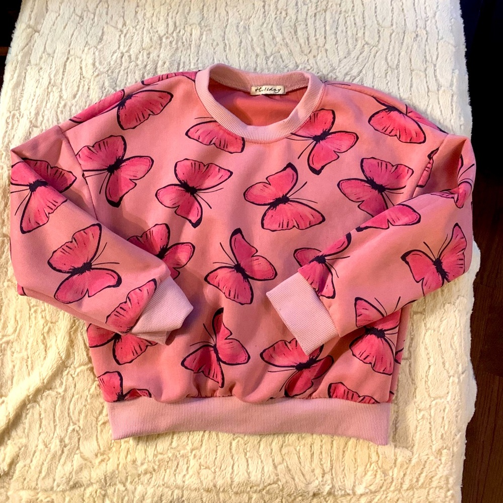 Holiday butterfly 🦋 top sweatshirt
